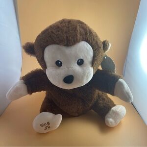 Hopearl Clappy Monkey Interactive Musical Stuffed Animal